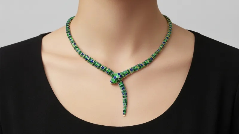 The Serpent Collar Necklace