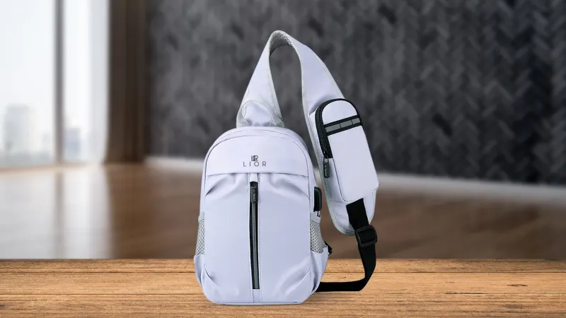Lior Multi-Pocket Shoulder Bag