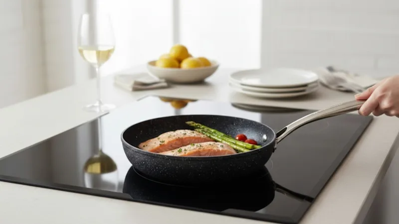 MasterPan Nonstick Granite 9.5" Frypan & Skillet