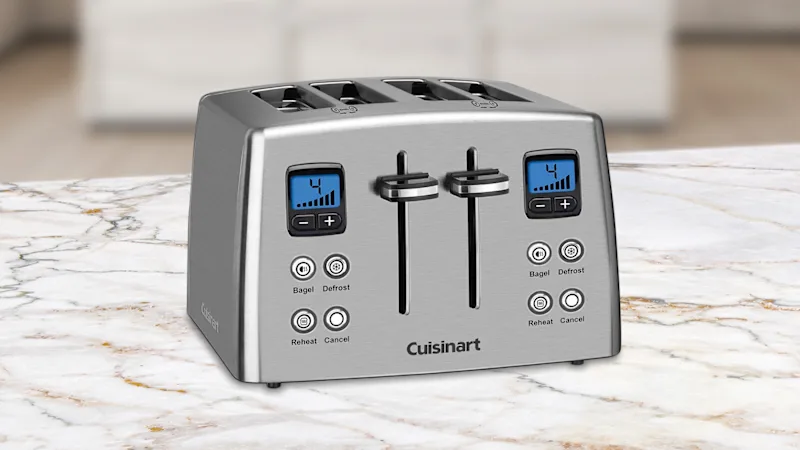 Cuisinart 4 Slice Countdown Metal Toaster Stainless Steel