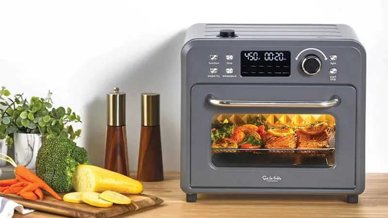 Sur La Table Kitchen Essentials 16-Quart Stainless Steel Air Fryer Oven