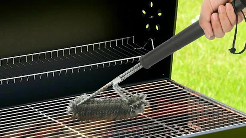Krediz Stainless Steel Scrubber BBQ Cleaning Tool
