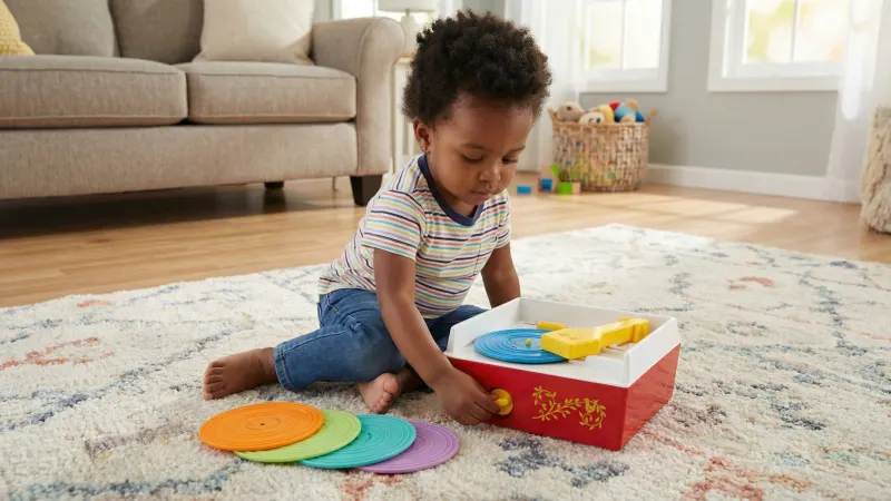 The Classic Fisher Price Record Player
