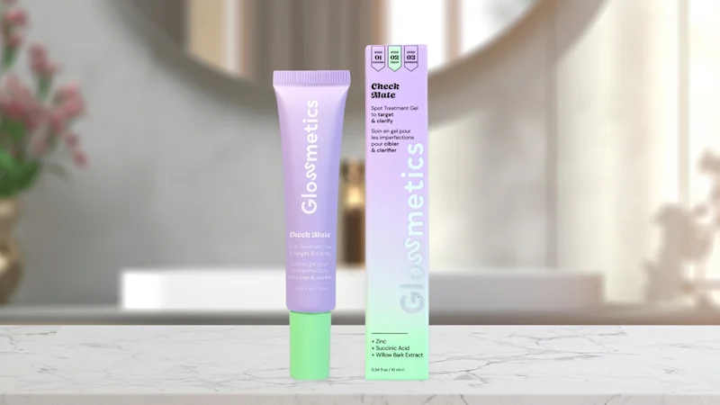 Glossmetics Milky Glaze Face Serum + Glossmetics Check Mate Acne Spot Treatment