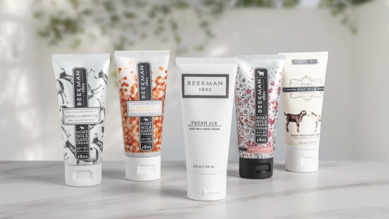5-Pack: Beekman 1802 Goat Milk Hand Cream Set