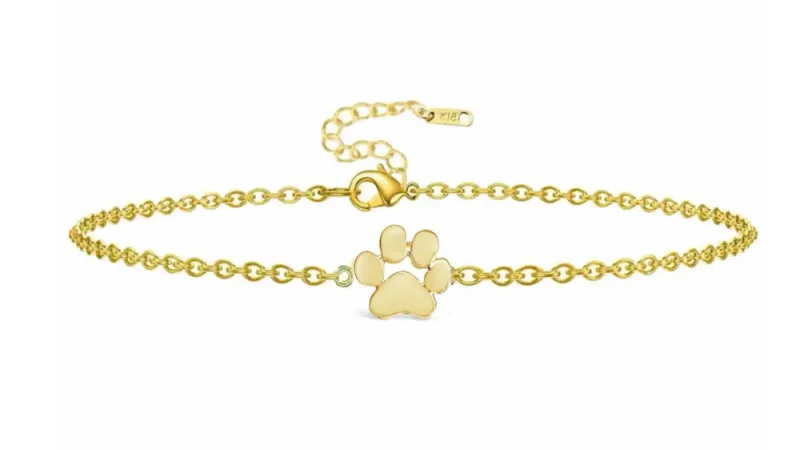 Hollywood Sensation Pulsera Ajustable con Dije de Huella
