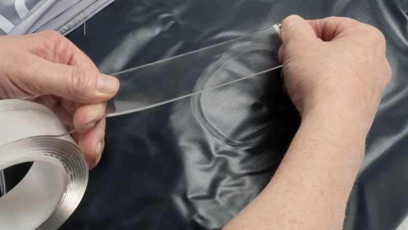 The Set of Five Reusable Nano-Grip Adhesive Rolls