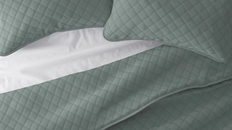 Cloth & Gable Diamond Stitch Quilted Coverlet Set