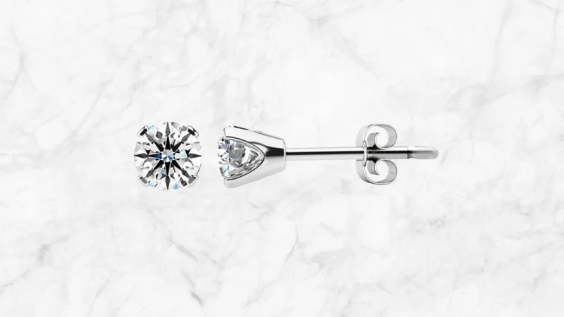 The Classic Stud Earrings With Lab-Grown Diamonds