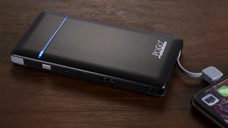 Pogo 10,000mAh Dual Cord Power Bank