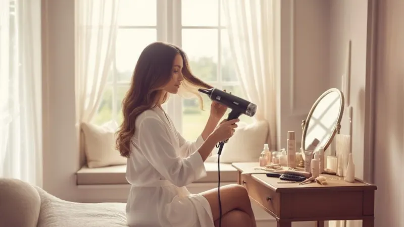 Bellezza Sleek Fold Foldable Travel Dryer Set