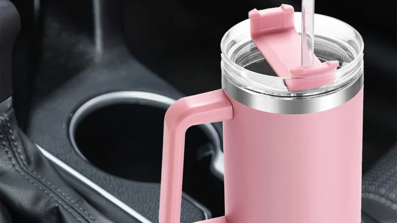 Ciana Splash Stainless Steel Double Wall Insulated 40 oz Travel Mug