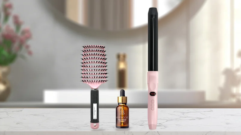 Karma Beauty Tropical Curl Queen Hair Care Set