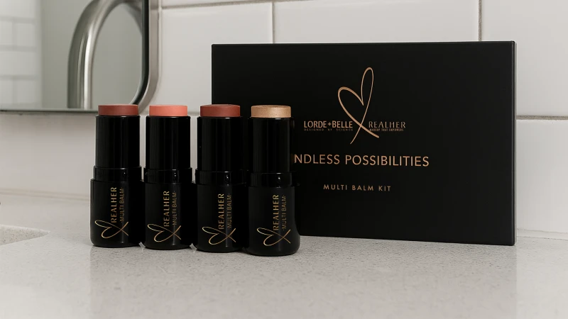 RealHer Endless Possibilities Set de Contorno en Crema de 4 Piezas