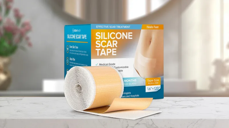 2-Pack: AllSett Health Silicone Scar Tape