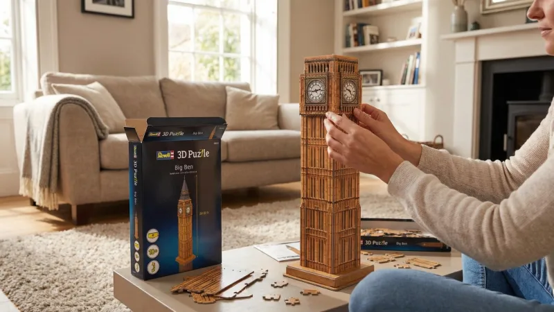 The 3D Big Ben Puzzle