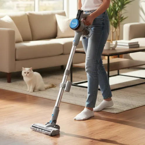 iHome 2-in-1 StickVac Handheld Cordless Vacuum Cleaner