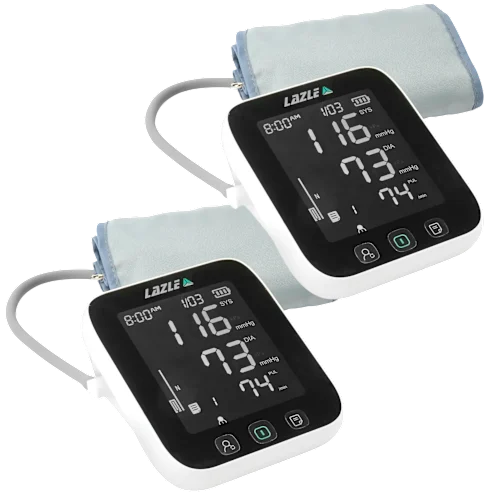 2-Pack Lazle Automatic Digital Blood Pressure Monitors