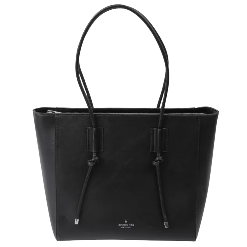 London Fog Aubrey Knot Handle Large Tote Bag (Various) only .99: eDeal Info