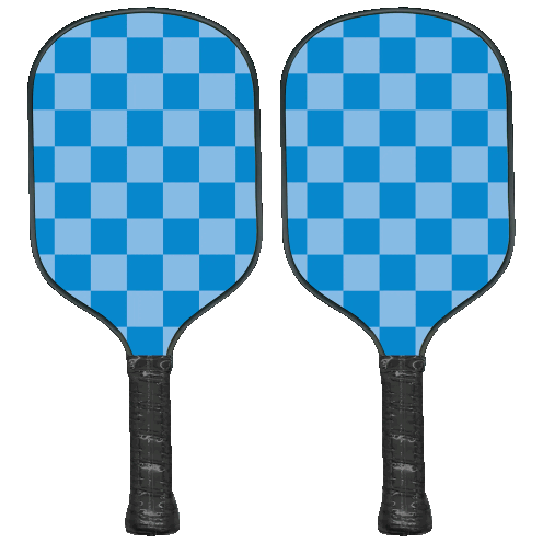 2-Pack Jill & Ally Vegan Leather PU Grip Pickleball Paddles