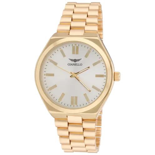 Gianello Men's Presidential Prestige Link Stainless Steel Watch