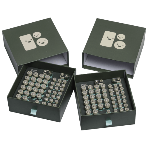 92-Piece Better Battery Co. Alkaline Battery Variety Pack