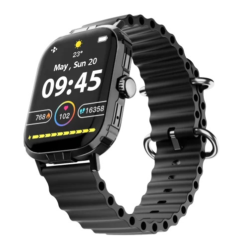 HyperGear FIT X2 Water Resistant Smartwatch & Fitness Tracker