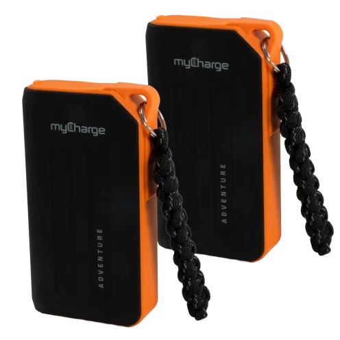 2-Pack MyCharge 4-LED Battery Portable Adventure 4400 Powerbank