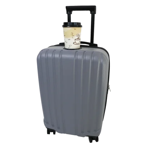 Visionair 22 Inch Beverage Pal Hardside Carry-On Luggage