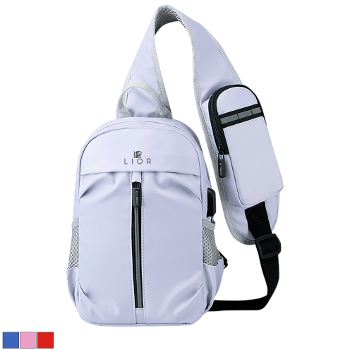 Lior Multi-Pocket Shoulder Bag