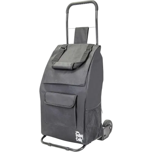 dbest Products Trolley Dolly Foldable Rolling Tote (Black)