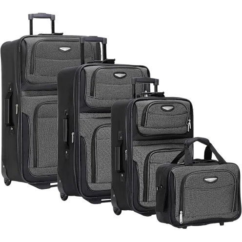 4-Piece Travel Select Amsterdam Softside Luggage Set