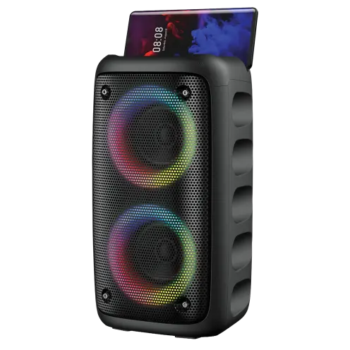 Supersonic Portable Colorful LED Lights Bluetooth 5.0 + TWS High Efficiency Speaker