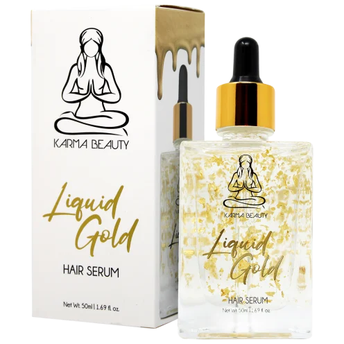 Karma Beauty Liquid Gold Restorative Gold Infused Hair Serum