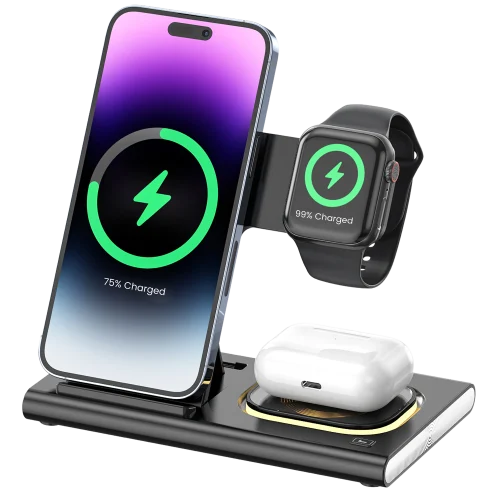 Gabba Goods 3-in-1 Foldable Wireless Charging Stand only .99: eDeal Info