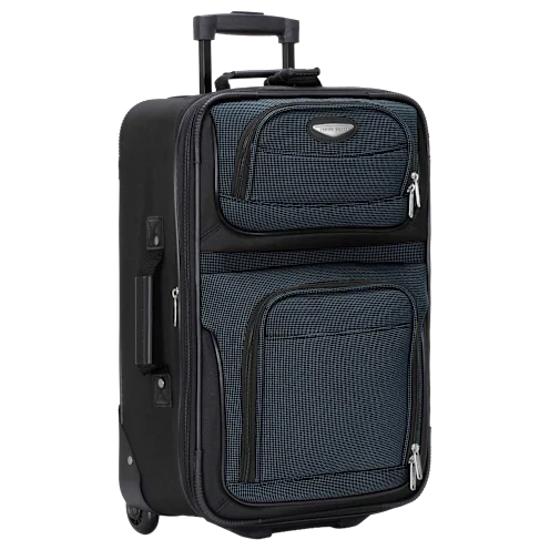 Travel Select Amsterdam Softside Expandable Carry-on Luggage with Rolling Wheels