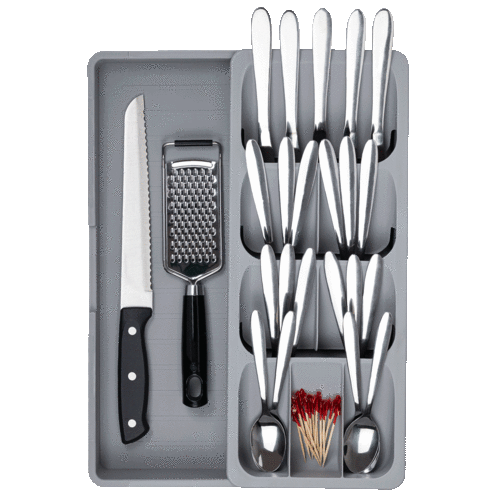 Cheer Collection Kitchen Drawer Expandable Organizer  only .99: eDeal Info