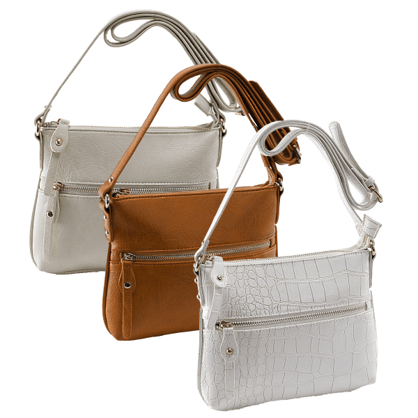 Ashen Crossbody Bags by Parinda Handbags