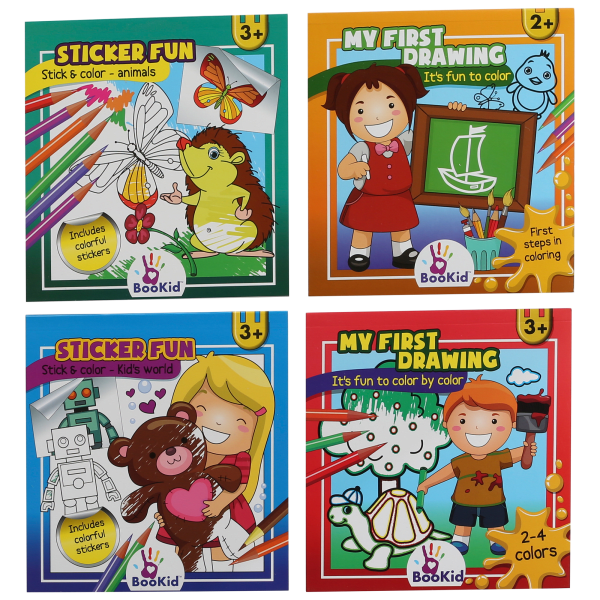 Meh: BooKid Activity Book Super Pack Ages 2+ (12 Booklets)