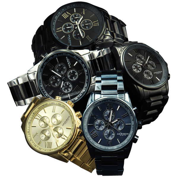 Akribos Multifunction Chronograph Watch