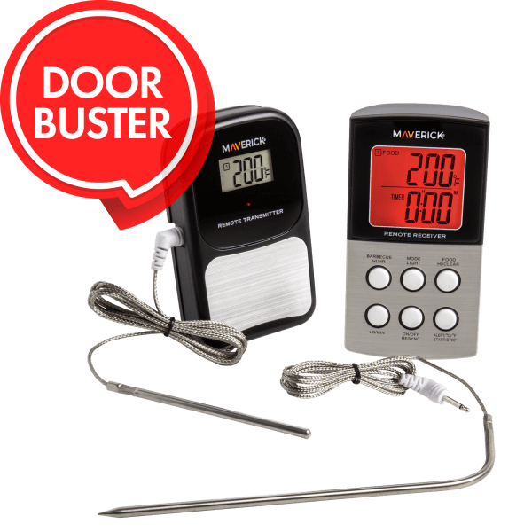 MorningSave DOORBUSTER Maverick Wireless Remote Thermometer with 2