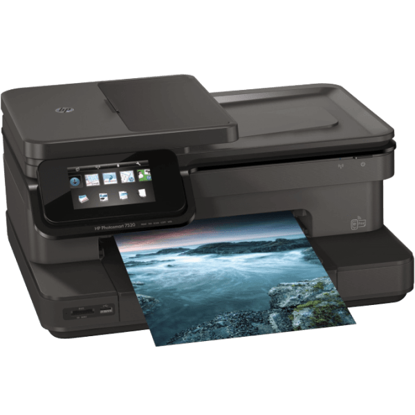 HP Photosmart 7520 Wireless eAIO Color Printer (Refurbished)