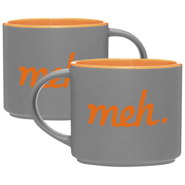 2-Pack: Meh 16oz Mug