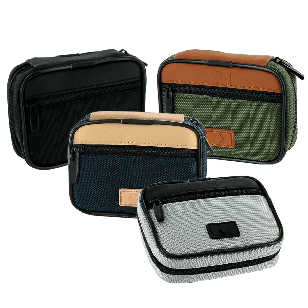 Classic Style Zippered Pill and Vitamin Travel Case