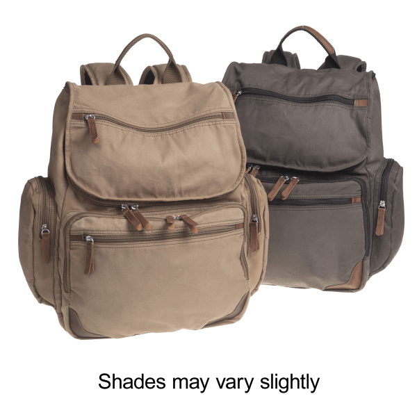 Rugged Canvas Laptop Backpack by Dopp