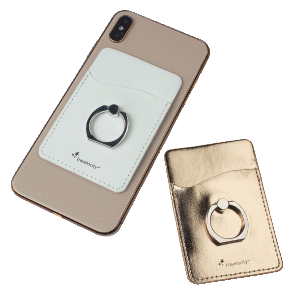 2-Pack: Travelocity Wallet Ring Phone Holders