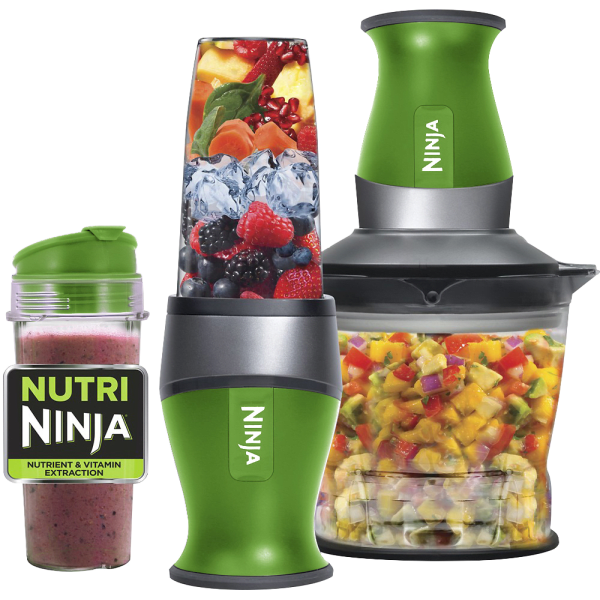 MorningSave Nutri Ninja 2in1 Blender & Food Processor QB3000
