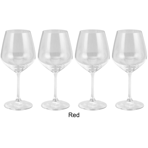 4-Pack: Bormioli Rocco Restaurant Wine Glasses