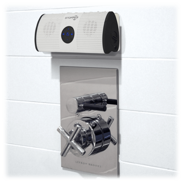 Toilettree Inclosure MorningSave: ToiletTree Products White Water Resistant MP3 Speaker