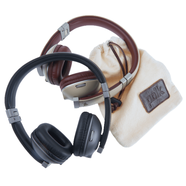 Polk Audio Hinge Wireless Bluetooth On-Ear Headphones